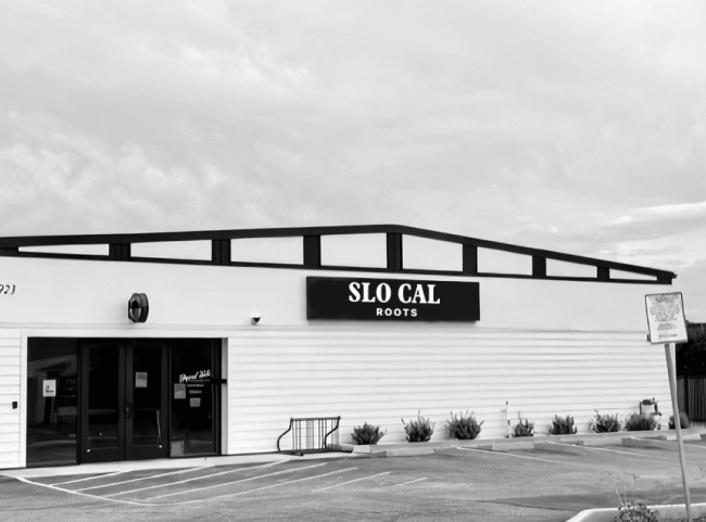 Exterior view of SLO Cal Roots in Grover Beach, a trusted dispensary offering premium products and a welcoming customer experience.